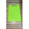 Planche en plastique verte