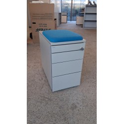 Caisson gris 4 tiroirs