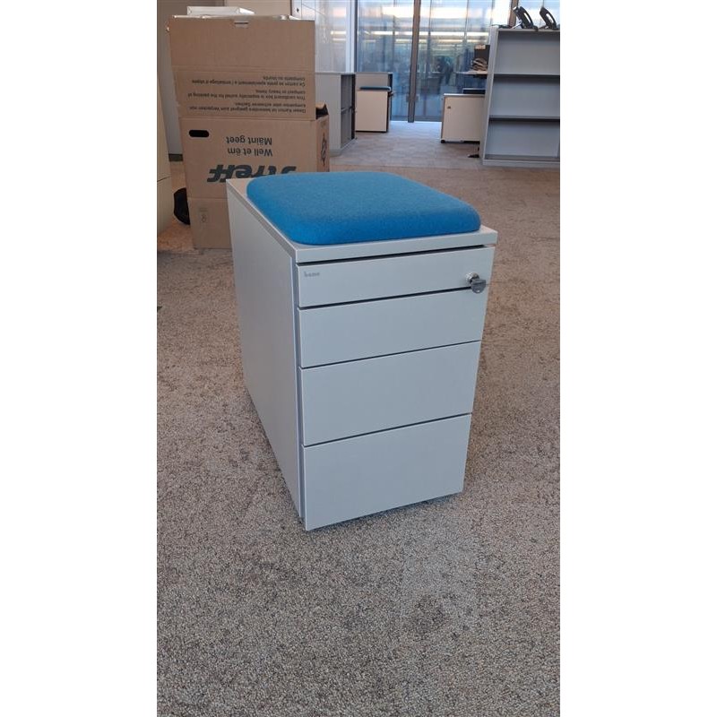 Caisson gris 4 tiroirs