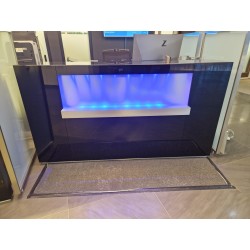 copy of Paroi de séparation vitrée sablée